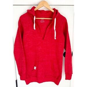 Red Burnout style hoodie with Fiat logo on the pocket size medium